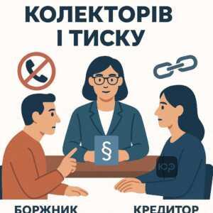Правовая помощь при защите от психологического давления и коллекторов, досудебное урегулирование долговых споров с Укр Кредит Финанс