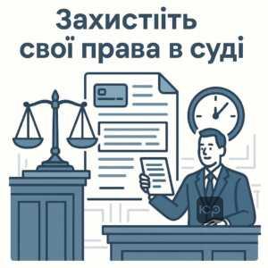 Як захистити свої права в суді щодо кредиту: поради про строки позовної давності, оскарження штрафів і комісій, та підготовку доказів для успішного оскарження боргу.