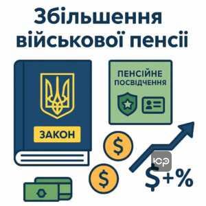 Законодавчі підстави для перерахунку військових пенсій в Україні, включаючи нормативні документи та умови підвищення розміру виплат.