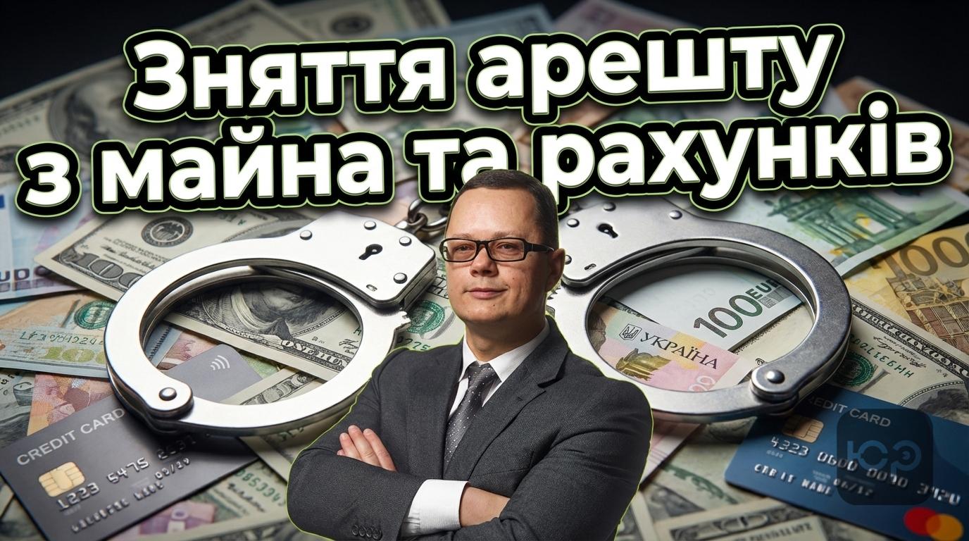 Зняття арешту з майна та рахунків: інструкція 2024