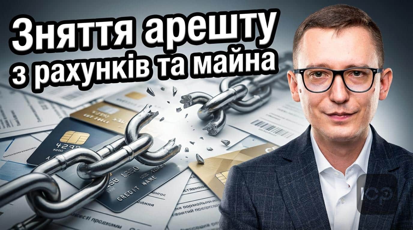 Зняття арешту виконавчої служби з майна та рахунків під час війни