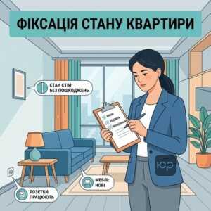 Акт приймання-передачі квартири та фіксація стану майна орендарем