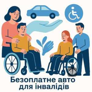 Право на безоплатне отримання автомобіля від держави для осіб з інвалідністю та дітей з інвалідністю в Україні, офіційна реєстрація та медичні показання