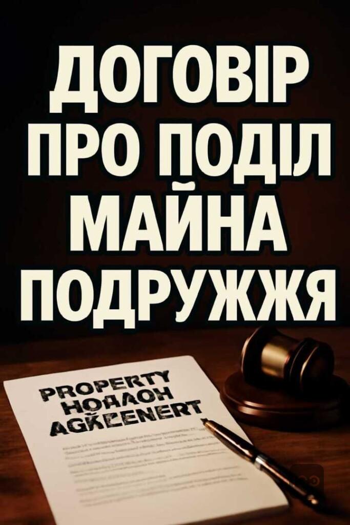 Договір про поділ майна подружжя після розлучення