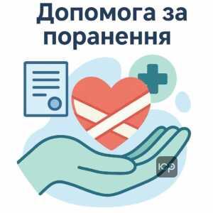 Інформація про одноразову грошову допомогу військовим після поранення, умови отримання та необхідні документи в Україні.