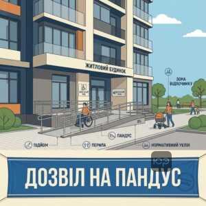 Чи потрібен дозвіл на встановлення пандуса в багатоквартирному будинку
