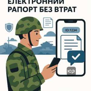 Інструкції щодо правильного подання рапорту на оздоровчі через електронний додаток у військовій сфері із захистом цифрових слідів та покращенням контролю статусу заявки.
