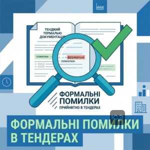 Формальні помилки в тендерах публічні закупівлі прозорро