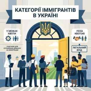 Хто має право на дозвіл на імміграцію в Україну квоти та підстави
