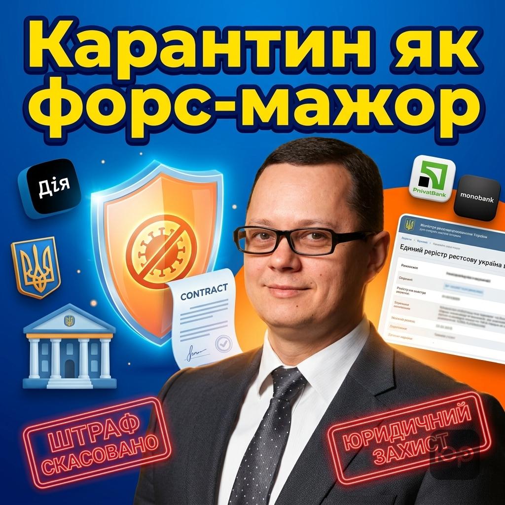 Карантин як форс-мажор: як бізнесу уникнути штрафів