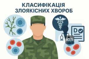 Пояснення статті 9 розкладу хвороб про злоякісні захворювання кровотворної системи та їхній вплив на військову службу, з акцентом на медичну експертизу і класифікацію патологій.