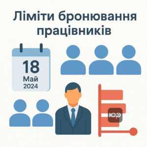 Хто втрачає статус заброньованого від мобілізації після 18 травня 2024 року, пояснення лімітів підприємств щодо кількості військовозобов’язаних, які можуть мати бронь, та умов втрати права на броню за новим законом.