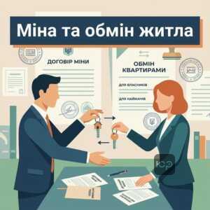Різниця між договором міни житла та обміном квартирами в Україні