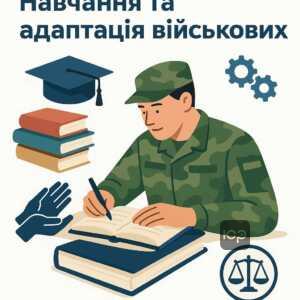 Права військових на продовження навчання та адаптацію після служби, соціальна підтримка та професійна реабілітація ветеранів.