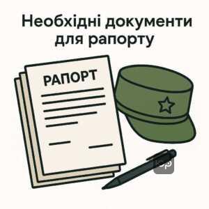 Покрокова інструкція з документів для подачі рапорту командиру військової частини. Пояснення необхідності нотаріально завірених копій та додаткових документів для звільнення з військової служби.