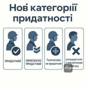 Ключові зміни в Наказі 402: нові категорії придатності до військової служби та їх вплив на військово-лікарські комісії для медичного огляду військовозобов'язаних в Україні.