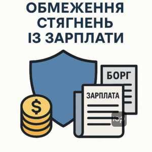 Ілюстрація, що підкреслює обмеження на відрахування із грошового забезпечення військових відповідно до законодавства України для захисту їхніх прав.