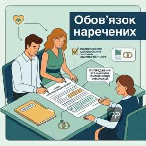 Обов'язок щодо обізнаності про стан здоров'я перед шлюбом
