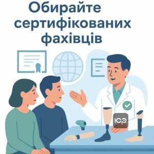 Поради щодо вибору протезного підприємства і фахівця для якісного протезування в Україні з урахуванням сервісного обслуговування та сертифікації спеціалістів.