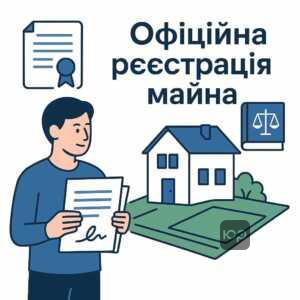 Обов'язкова реєстрація права власності на нерухомість після спадщини для офіційного розпорядження майном, включаючи земельні ділянки та житло, відповідно до законодавства України.