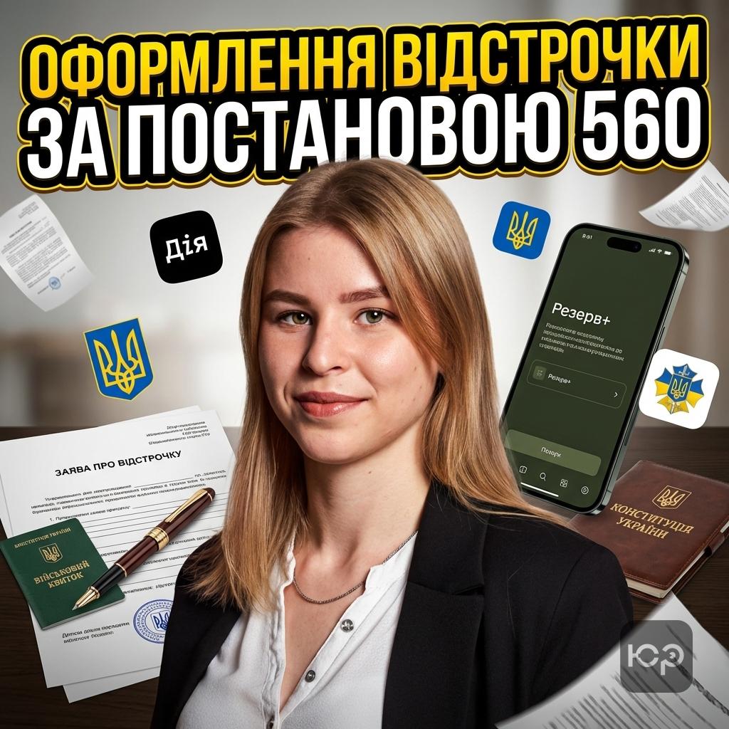 Як оформити відстрочку від мобілізації за постановою 560