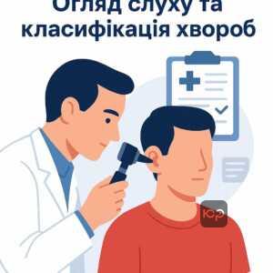 Інформація про хвороби середнього та внутрішнього вуха та їх класифікацію у військових медичних оглядах для визначення придатності до служби.
