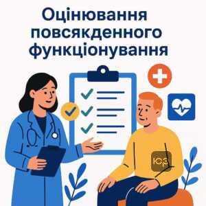 Оцінювання повсякденного функціонування для людей з інвалідністю та змінами стану здоров'я за новими правилами