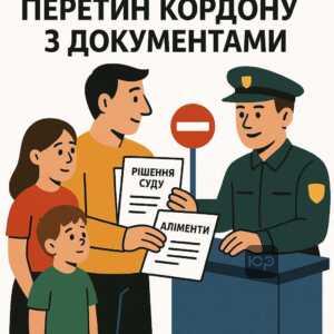 Виїзд за кордон з дітьми від різних шлюбів: вимоги прикордонної служби щодо документів, підтвердження аліментів та судових рішень у складних сімейних ситуаціях.