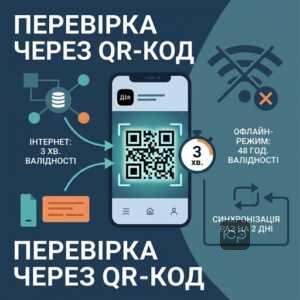 Перевірка е-паспорта через QR-код у Дії та офлайн-режим