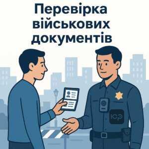 Правове право на перевірку військових документів і обов’язки уповноважених представників ТЦК, поліції та Державної прикордонної служби в Україні під час мобілізації.