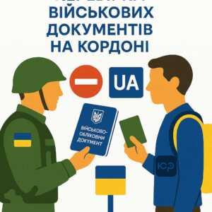 Інформація про необхідність військово-облікових документів і перевірок відстрочок на кордоні, важливість мати відповідні документи при перетині державного кордону України.