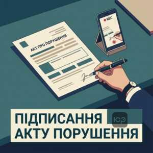 Правила підписання акту про порушення електроенергії