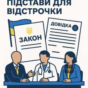Основні підстави для відстрочки від призову та створення комісій при територіальних центрах комплектування для об'єктивного прийняття рішень щодо військовозобов’язаних.