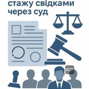 Поради щодо підтвердження стажу без офіційних документів через суд та свідків для отримання пенсійних виплат