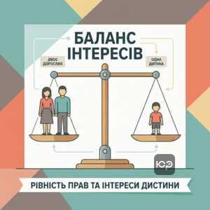 Почергове проживання дитини та рівність прав батьків у суді