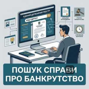 Пошук інформації про банкрутство підприємства для стягнення зарплати