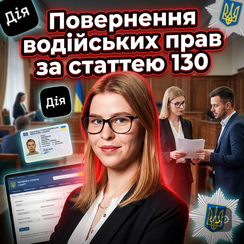 Як уникнути позбавлення прав та штрафу за статтею 130 КУпАП