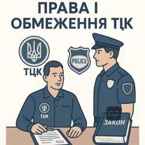 Пояснення, що працівники Територіальних центрів комплектування не мають права здійснювати фізичне адміністративне затримання, а лише можуть звертатися до поліції для цього згідно з законодавством України.