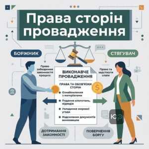 Права та обов'язки боржника виконавче провадження та права стягувача