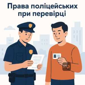 Пояснення про обмежені повноваження поліцейських щодо вручення повісток і роль поліції у супроводі та перевірці документів громадян.