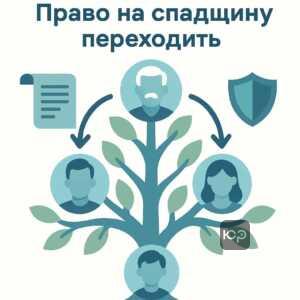 Спадкова трансмісія: правове пояснення переходу спадщини по родинному ланцюжку відповідно до Цивільного кодексу України