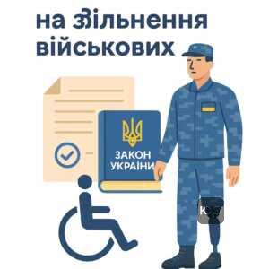 Звільнення з військової служби за наявності інвалідності - правовий механізм демобілізації військовослужбовців з інвалідністю згідно з українським законодавством
