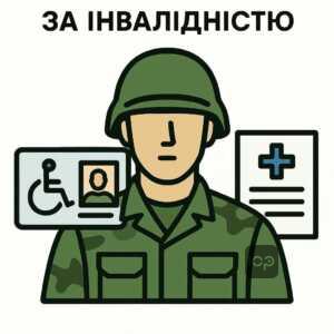 Юридичні основи і порядок звільнення військовослужбовця через наявність інвалідності за законодавством України, включно з вимогами документообігу та процедурою подання рапорту.