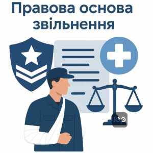 Юридичні підстави для звільнення військових через травми в Україні згідно з законом України «Про військовий обов'язок і військову службу»