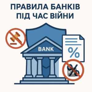Заборони для банків під час війни: що заборонено банкам та мікрофінансовим організаціям, відсутність пені та додаткових санкцій, обмеження ставок по кредитах за воєнного стану
