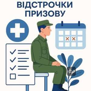 Відстрочка від призову та правила огляду призовників для військовозобов'язаних під час мобілізації, що допомагає уникнути незаконної мобілізації при загостренні хвороб