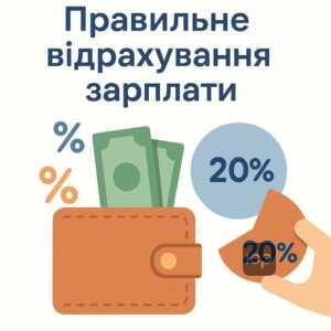 Пояснення правильного вирахування відсотків із зарплати відповідно до законодавства України для кредитів та мікропозик.