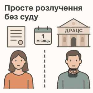Процедура розлучення через ДРАЦС для пар без дітей, максимальна простота та юридична підтримка без суду