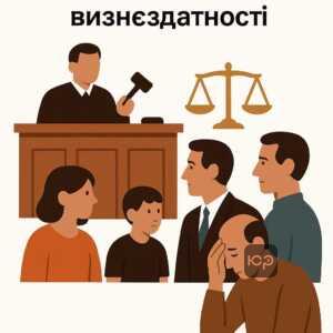 Процедура визнання особи недієздатною через психічні розлади за рішенням суду з обов'язковою судово-психіатричною експертизою