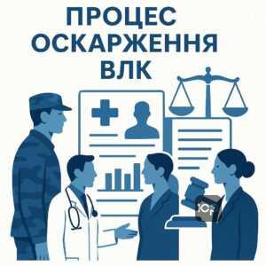 Покрокова інструкція щодо оскарження рішень військово-лікарської комісії, що включає процедури звільнення за станом здоров'я, бюрократичні вимоги, судову практику та допомогу військових адвокатів.